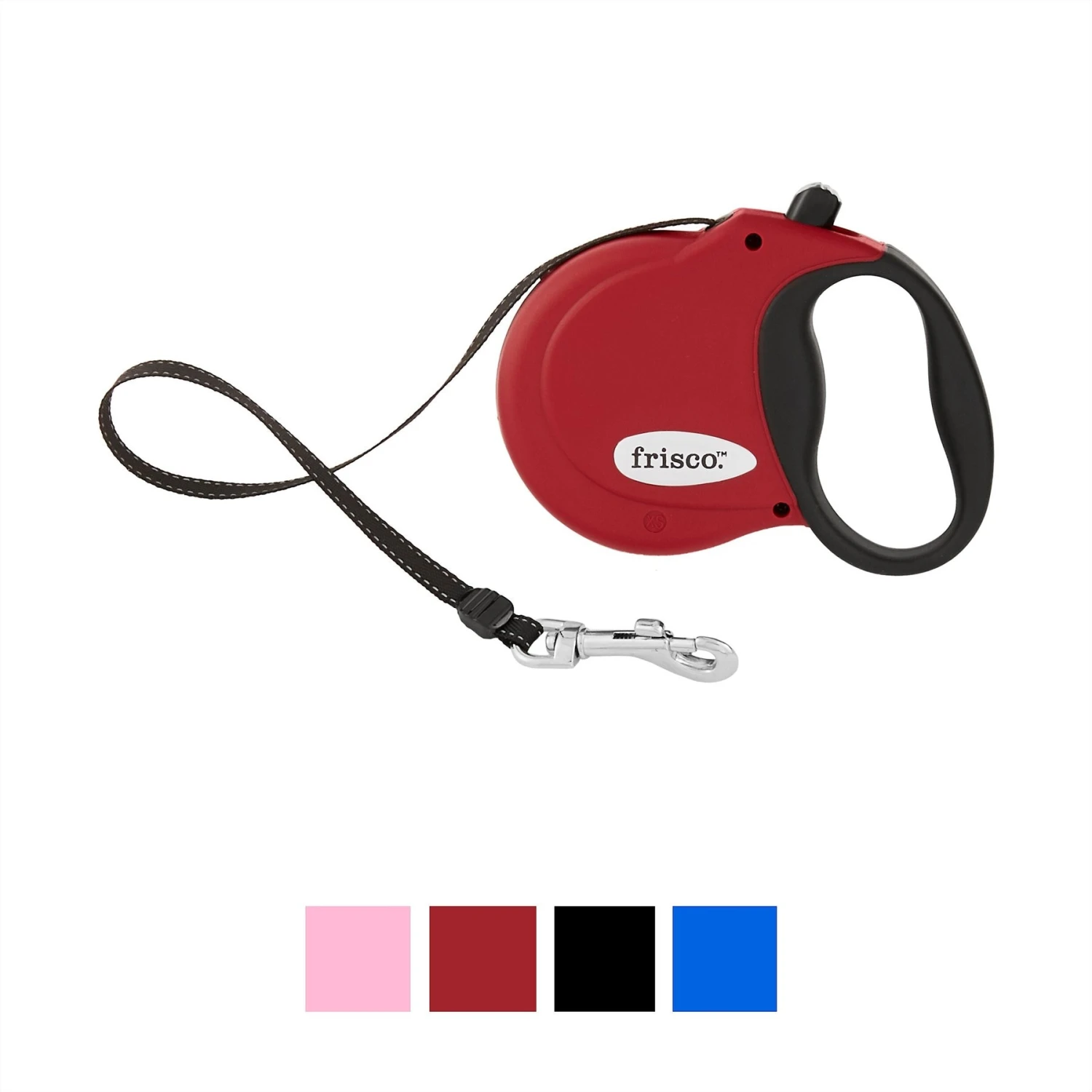 Frisco Nylon Tape Reflective Retractable Dog Leash 1 Frisco Nylon Tape Reflective Retractable Dog Leash
