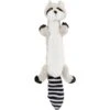 Frisco Raccoon Skinny Plush Squeaky Dog Toy