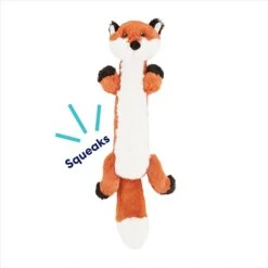 Frisco Fox Skinny Plush Squeaky Dog Toy -Pet Dog Supplies Store 147049 PT2. AC SS1800 V1691776572