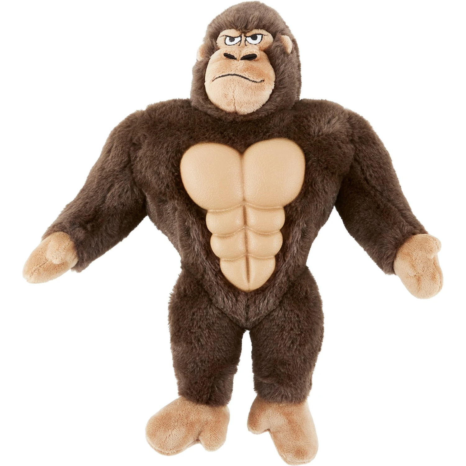 Frisco Gorilla Muscle Plush Squeaky Dog Toy 1 Frisco Gorilla Muscle Plush Squeaky Dog Toy