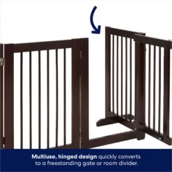 Frisco Deluxe Configurable 4-Panel Wood Dog Gate -Pet Dog Supplies Store 156793 PT3. AC SS1800 V1666119014
