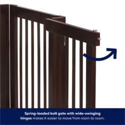 Frisco Deluxe Configurable 4-Panel Wood Dog Gate -Pet Dog Supplies Store 156793 PT4. AC SS1800 V1666119140