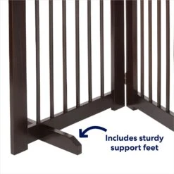 Frisco Deluxe Configurable 4-Panel Wood Dog Gate -Pet Dog Supplies Store 156793 PT6. AC SS1800 V1666119641