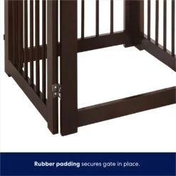 Frisco Deluxe Configurable 4-Panel Wood Dog Gate -Pet Dog Supplies Store 156793 PT7. AC SS1800 V1671203056