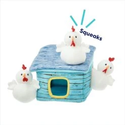 Frisco Chicken Coop Hide & Seek Puzzle Plush Squeaky Dog Toy 9 Frisco Chicken Coop Hide & Seek Puzzle Plush Squeaky Dog Toy -Pet Dog Supplies Store 174755 PT3. AC SS1800 V1691783971