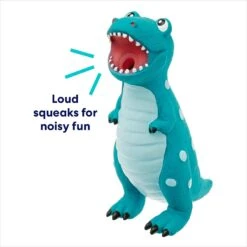 Frisco Dinosaur Latex Squeaky Dog Toy -Pet Dog Supplies Store 174770 PT2. AC SS1800 V1686579574