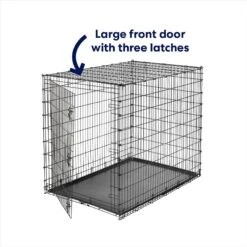 Frisco Heavy Duty Single Door Wire Dog Crate -Pet Dog Supplies Store 210677 PT3. AC SS1800 V1667229022