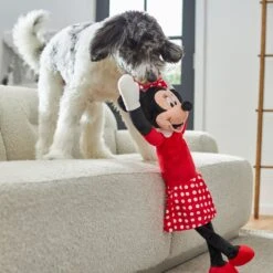 Disney Minnie Mouse Wagazoo Plush Squeaky Dog Toy, Extra Long -Pet Dog Supplies Store 220836 PT3. AC SS1800 V1621383402