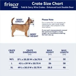 Frisco Heavy Duty Enhanced Lock Double Door Fold & Carry Wire Dog Crate & Mat Kit 10 Frisco Heavy Duty Enhanced Lock Double Door Fold & Carry Wire Dog Crate & Mat Kit -Pet Dog Supplies Store 233736 PT2. AC SS1800 V1667228087