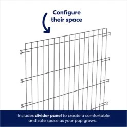 Frisco Heavy Duty Enhanced Lock Double Door Fold & Carry Wire Dog Crate & Mat Kit 13 Frisco Heavy Duty Enhanced Lock Double Door Fold & Carry Wire Dog Crate & Mat Kit -Pet Dog Supplies Store 233736 PT6. AC SS1800 V1671661487