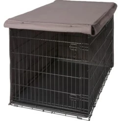 Frisco Crate Cover, Gray 9 Frisco Crate Cover, Gray -Pet Dog Supplies Store 234096 PT4. AC SS1800 V1602883282