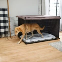 Frisco Crate Cover, Gray 11 Frisco Crate Cover, Gray -Pet Dog Supplies Store 234096 PT6. AC SS1800 V1604414824