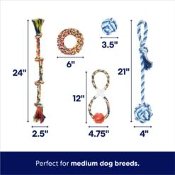 Frisco Rope Multipack For Medium Dog Toys -Pet Dog Supplies Store 243978 PT1. AC SS1800 V1695760934
