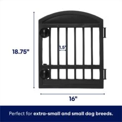 Frisco 4-Panel Dog Exercise Playpen With Door, 24-in -Pet Dog Supplies Store 244546 PT2. AC SS1800 V1604008643
