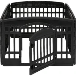 Frisco 4-Panel Dog Exercise Playpen With Door, 24-in -Pet Dog Supplies Store 244546 PT3. AC SS1800 V1603409186