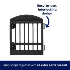 Frisco 4-Panel Dog Exercise Playpen With Door, 24-in -Pet Dog Supplies Store 244546 PT5. AC SS1800 V1603412508