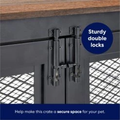 Frisco "Venice" Dog Crate Credenza & Mat Kit -Pet Dog Supplies Store 255328 PT5. AC SS1800 V1667227509