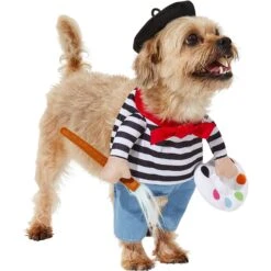 Frisco Front Walking French Artist Dog & Cat Costume -Pet Dog Supplies Store 260956 PT3. AC SS1800 V1624453662