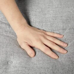 Frisco Faux Linen Corner Personalized Bolster Dog Bed W/Removable Cover, Harbour Blue, XL -Pet Dog Supplies Store 262161 PT6. AC SS1800 V1615570057