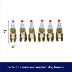 Frisco Birthday Volcano & Dinosaurs Hide & Seek Puzzle Plush Squeaky Dog Toy -Pet Dog Supplies Store 264424 PT2. AC SS1800 V1695761147