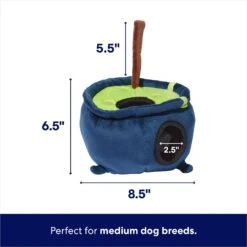 Frisco Halloween Candy Cauldron Hide & Seek Puzzle Plush Squeaky Dog Toy -Pet Dog Supplies Store 270490 PT1. AC SS1800 V1689877481