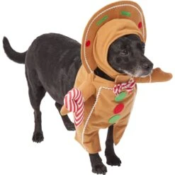 Frisco Front Walking Gingerbread Dog & Cat Costume -Pet Dog Supplies Store 276156 PT3. AC SS1800 V1631660334