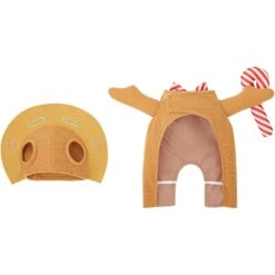 Frisco Front Walking Gingerbread Dog & Cat Costume -Pet Dog Supplies Store 276156 PT5. AC SS1800 V1631571781