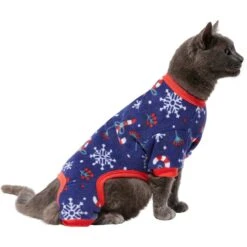 Frisco Snowy Nights Dog & Cat Cozy Polar Fleece PJs 9 Frisco Snowy Nights Dog & Cat Cozy Polar Fleece PJs -Pet Dog Supplies Store 276448 PT2. AC SS1800 V1637683010