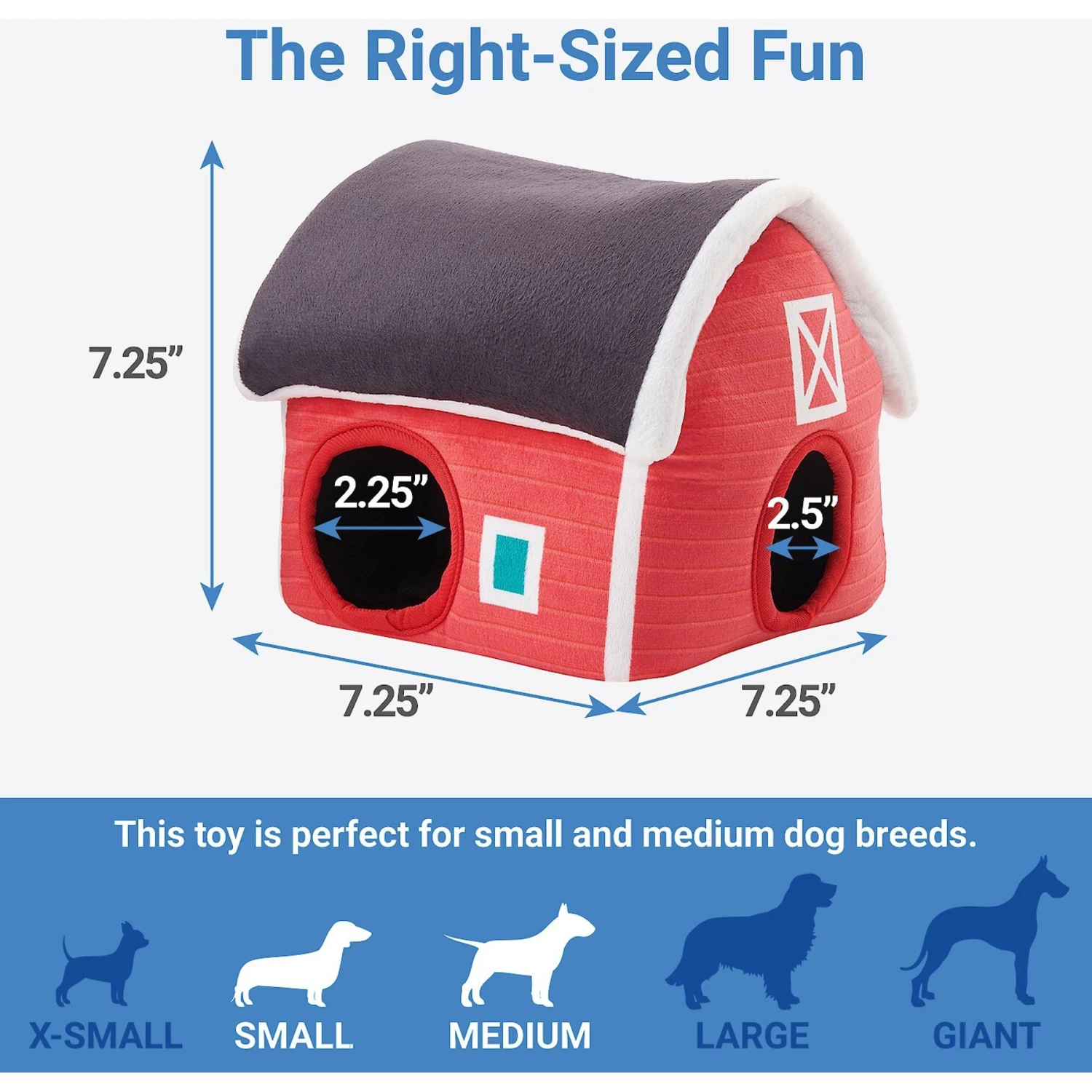 Frisco Fall Farmhouse Hide & Seek Puzzle Plush Squeaky Dog Toy 2 Frisco Fall Farmhouse Hide & Seek Puzzle Plush Squeaky Dog Toy - Image 2