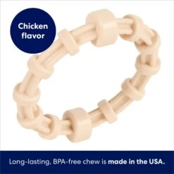 Frisco Ring Tough Nylon Chew Dog Toy, Chicken Flavor 8 Frisco Ring Tough Nylon Chew Dog Toy, Chicken Flavor -Pet Dog Supplies Store 290533 PT2. AC SS1800 V1695760929