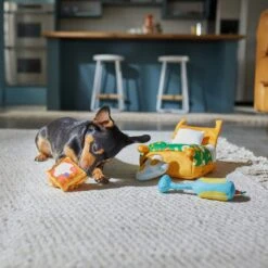 Frisco Brunch Breakfast In Bed Hide & Seek Puzzle Plush Squeaky Dog Toy -Pet Dog Supplies Store 297282 PT3. AC SS1800 V1642088003