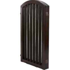 Frisco Arch 4-Panel Solid Wood Dog Gate -Pet Dog Supplies Store 305152 PT3. AC SS1800 V1639669050