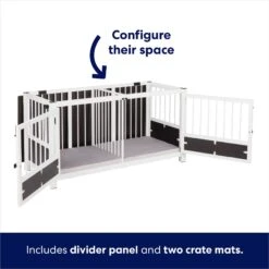 Frisco "Roma" Dog Crate Credenza & Mat 9 Frisco "Roma" Dog Crate Credenza & Mat -Pet Dog Supplies Store 315189 PT4. AC SS1800 V1636564342