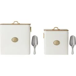 Frisco Premium Airtight Dog & Cat Food Storage Canister With Scoop -Pet Dog Supplies Store 331486 PT5. AC SS1800 V1657656891