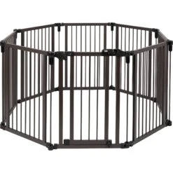 Frisco Wood & Metal 8-Panel Configurable Gate & Playpen -Pet Dog Supplies Store 352629 PT3. AC SS1800 V1657657094
