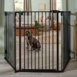 Frisco Steel 3-Panel Configurable Gate, 41-in Height -Pet Dog Supplies Store 361648 PT4. AC SS1800 V1659972923