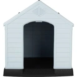 Frisco Plastic Outdoor Dog House With Elevated Platform 11 Frisco Plastic Outdoor Dog House With Elevated Platform -Pet Dog Supplies Store 370363 PT4. AC SS1800 V1659994338