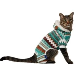 Frisco Fairisle Cozy Plush Fleece Dog & Cat PJs, Green 10 Frisco Fairisle Cozy Plush Fleece Dog & Cat PJs, Green -Pet Dog Supplies Store 719054 PT2. AC SS1800 V1692193162