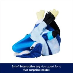 Frisco Holiday Arctic Buddies 2-in-1 Rip For Surprise Plush & Rubber Dog Toy -Pet Dog Supplies Store 739718 PT2. AC SS1800 V1694809430