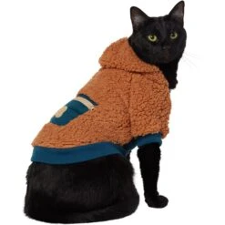 Frisco Wubby Textured Fleece Dog & Cat Hoodie W/ Pocket -Pet Dog Supplies Store 742510 PT2. AC SS1800 V1692203513