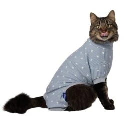 Frisco Cozy Waffle Knit Dog & Cat PJs, Starry Night 10 Frisco Cozy Waffle Knit Dog & Cat PJs, Starry Night -Pet Dog Supplies Store 743134 PT2. AC SS1800 V1692195415