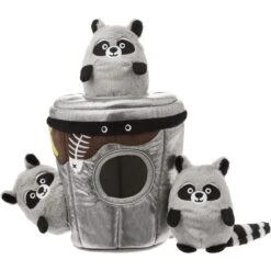 Frisco Volcano Hide & Seek Puzzle Plush Squeaky Dog Toy & Frisco Trash Can & Raccoons Hide & Seek Puzzle Plush Squeaky Dog Toy -Pet Dog Supplies Store 962054 PT5. AC SS1800 V1694783953