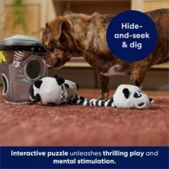 Frisco Volcano Hide & Seek Puzzle Plush Squeaky Dog Toy & Frisco Trash Can & Raccoons Hide & Seek Puzzle Plush Squeaky Dog Toy -Pet Dog Supplies Store 962054 PT8. AC SS1800 V1694783037